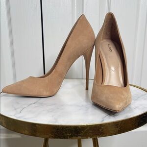 Aldo Women's Tan Stiletto Heels